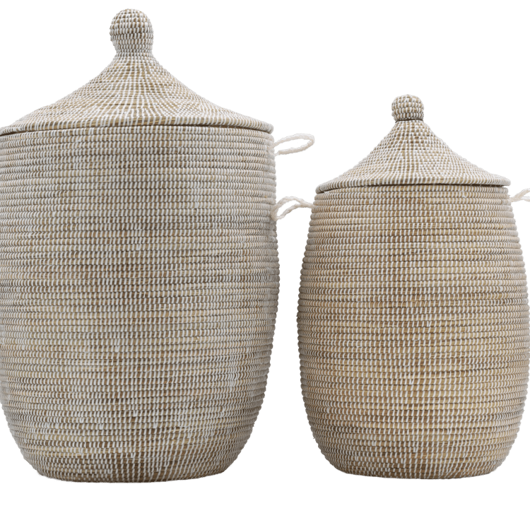 Set Manden (2) – Wit (H=80cm/H=60cm)