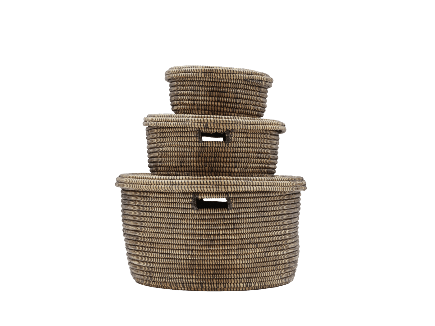 Set Manden (3) – Bruin (45/35/25cm)