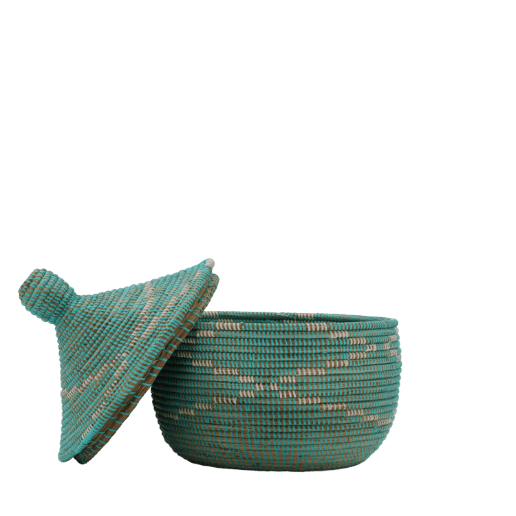 Supper Mand (33cm) - Turquoise