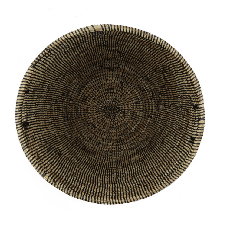 Bruine mand, bovenaanzicht