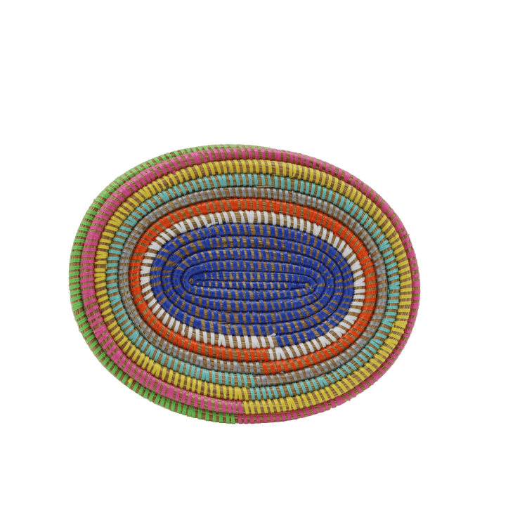 Regenboog mandje, bovenkant