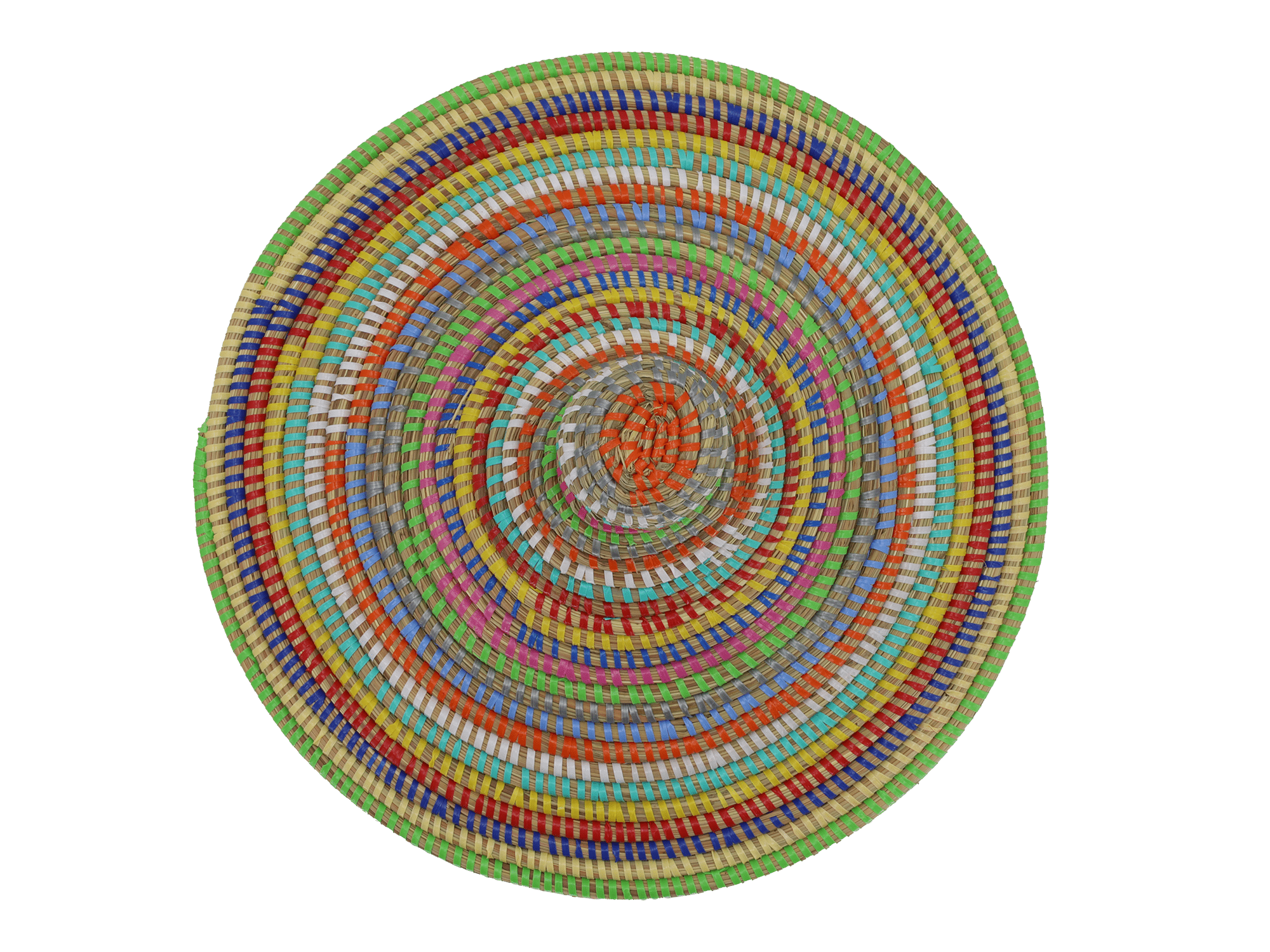 Supper mand regenboog, bovenaanzicht