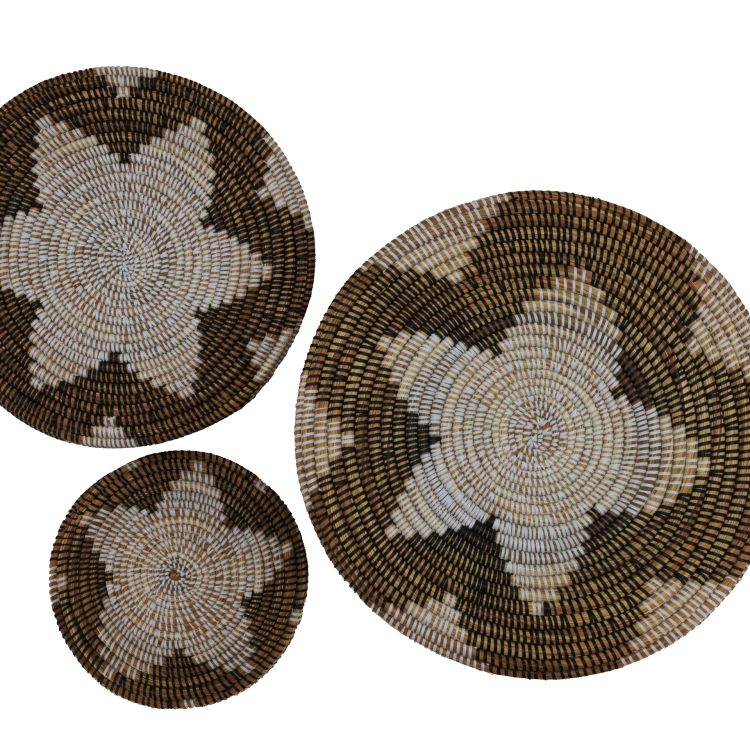 Set manden zigzag van boven