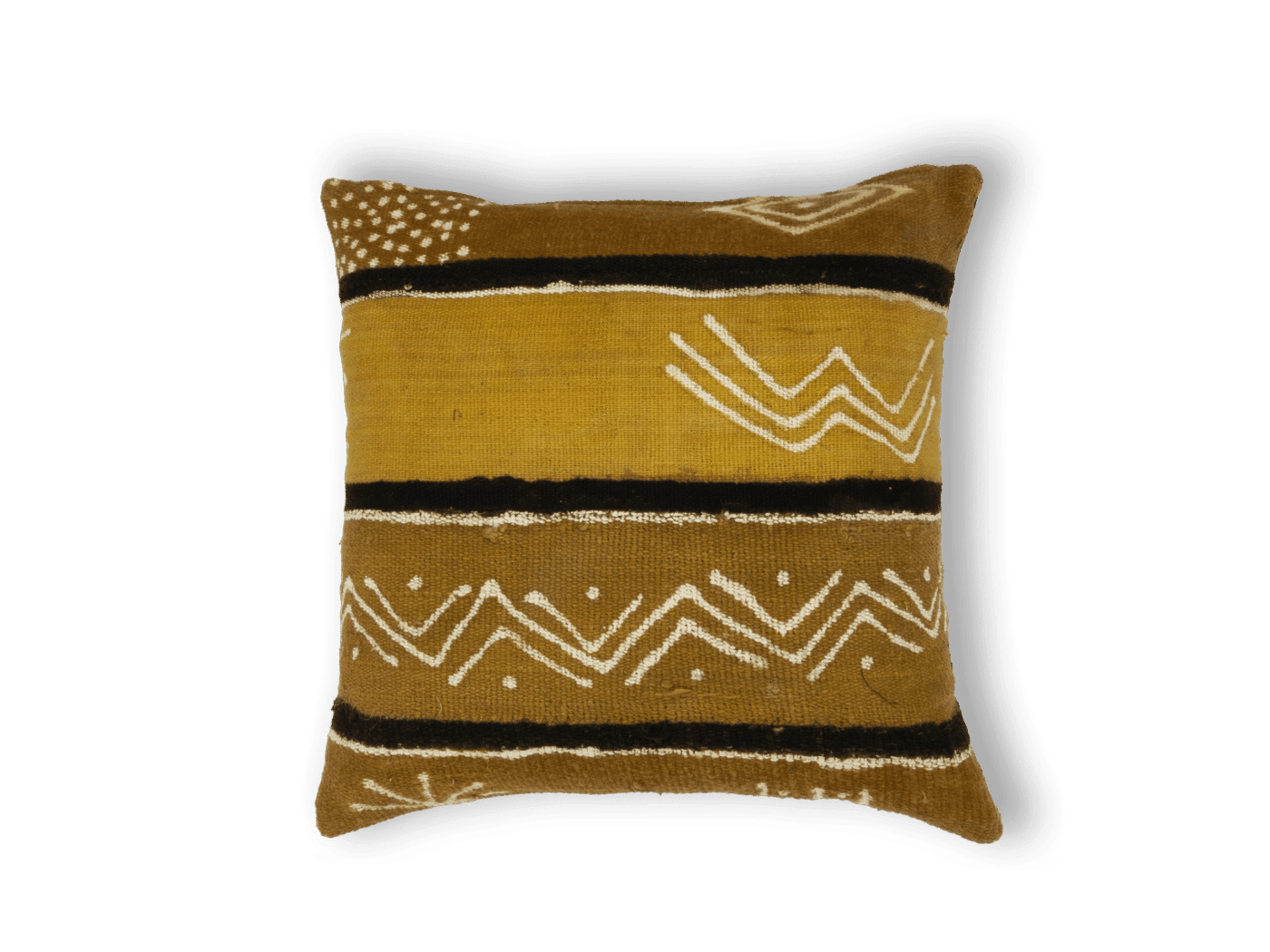 Zigzag Cuivre et Or kussen