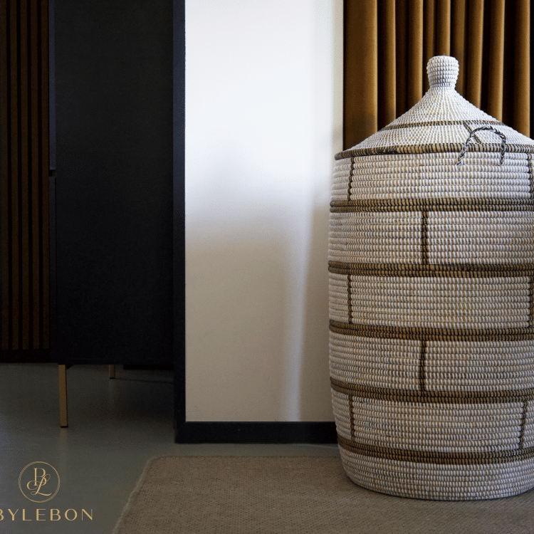 Wasmand XL - Bruin/Grijs