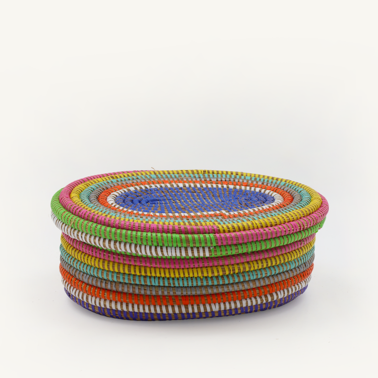 Kleine Ovale Mand - Regenboog