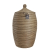 Rieten Wasmand XL - Champagne