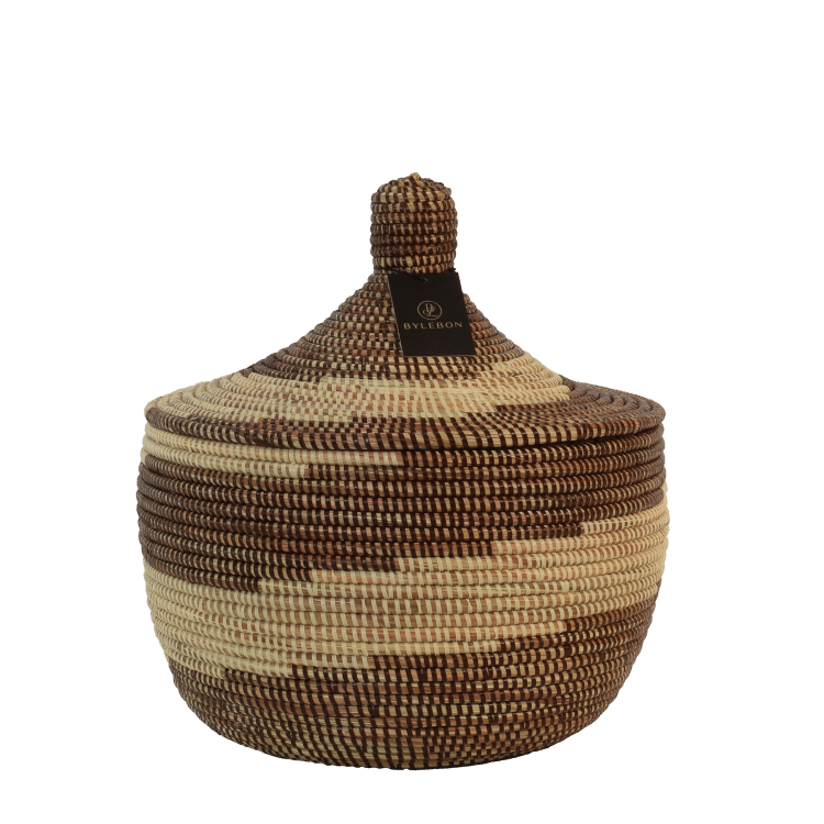 medium tajine mand bruin creme spiraal