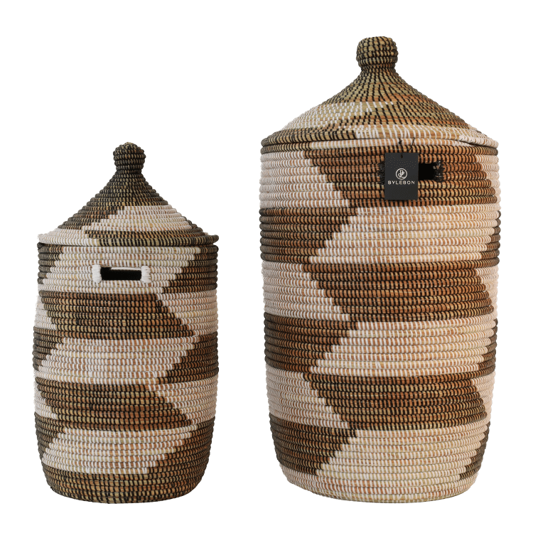 Set Tajine Manden Bruin/Wit - Trapeze