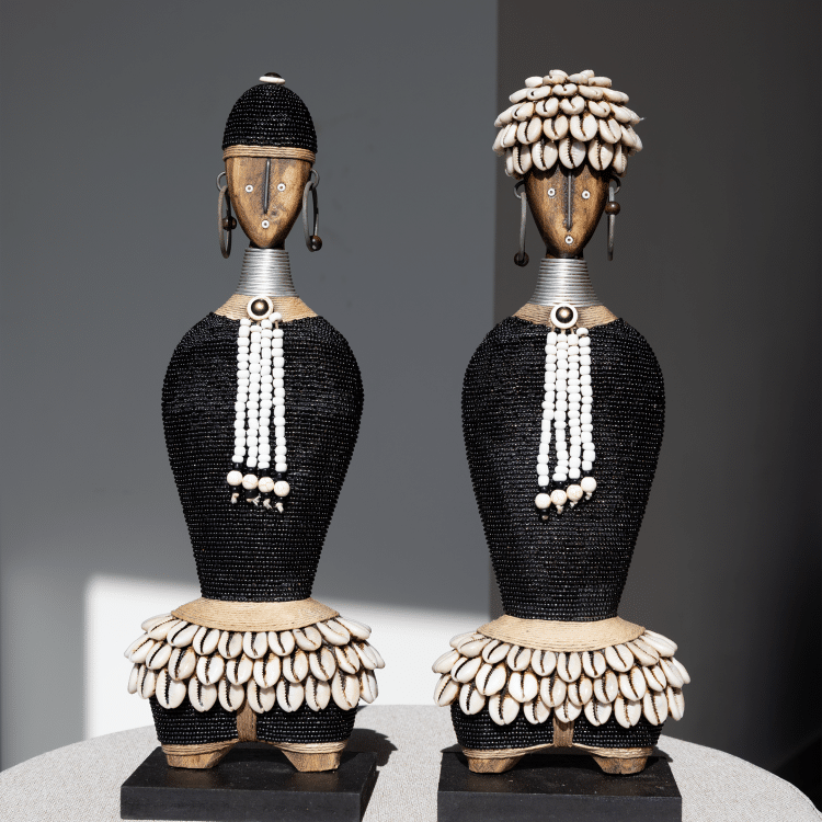 Namji Doll Amara man – zwarte kralen