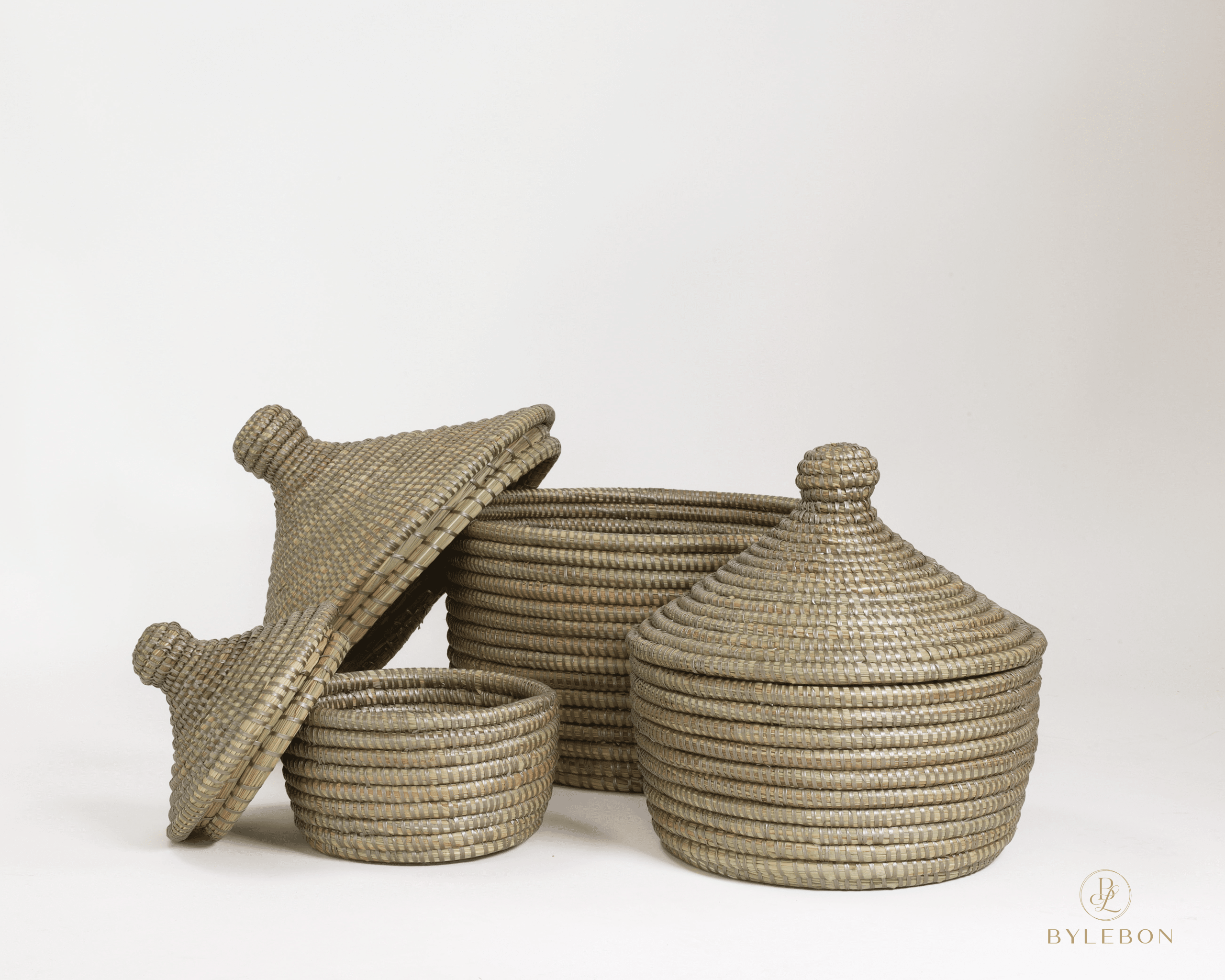 Set van 3 Tajine Mandjes - Champagne - Afbeelding 5